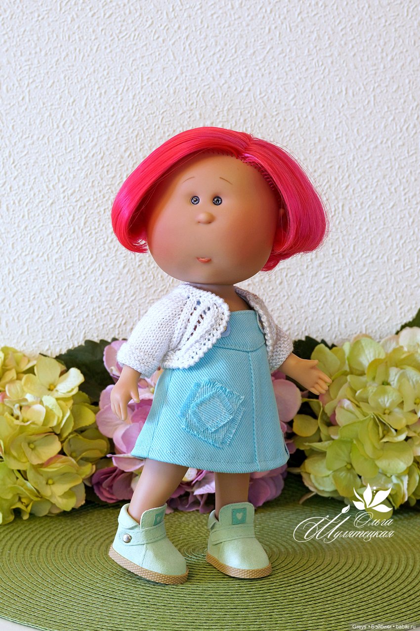 Радуга для булочки — Куклы Nines d'Onil (Нинес): Миа (Mia)