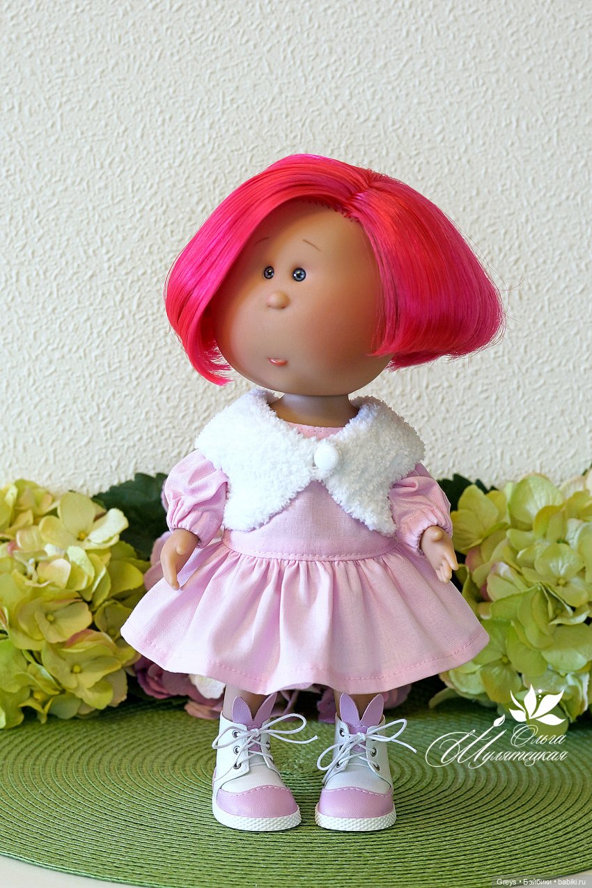 Радуга для булочки — Куклы Nines d'Onil (Нинес): Миа (Mia)