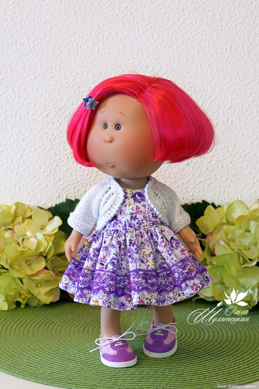Радуга для булочки — Куклы Nines d'Onil (Нинес): Миа (Mia) (фото 10)
