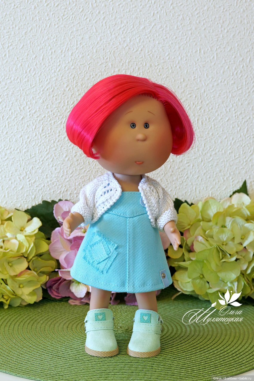 Радуга для булочки — Куклы Nines d'Onil (Нинес): Миа (Mia)