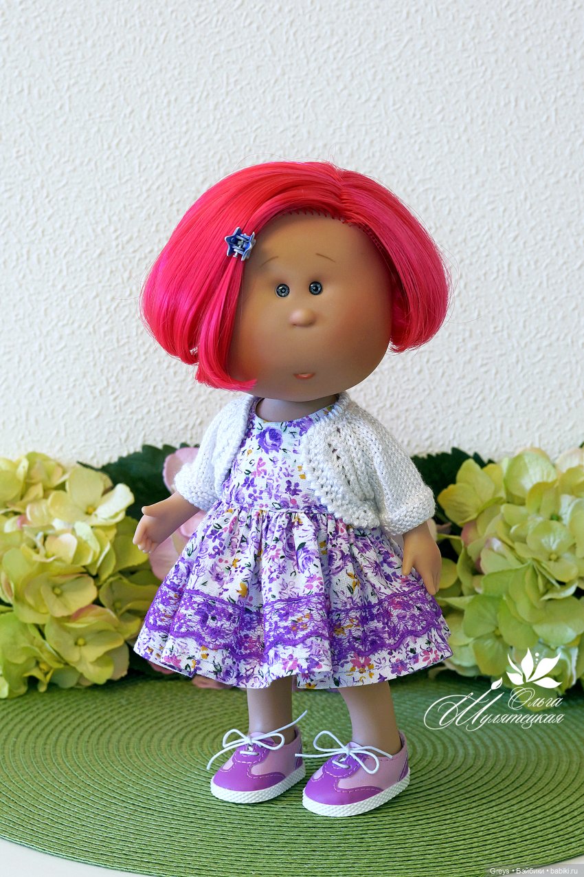 Радуга для булочки — Куклы Nines d'Onil (Нинес): Миа (Mia)
