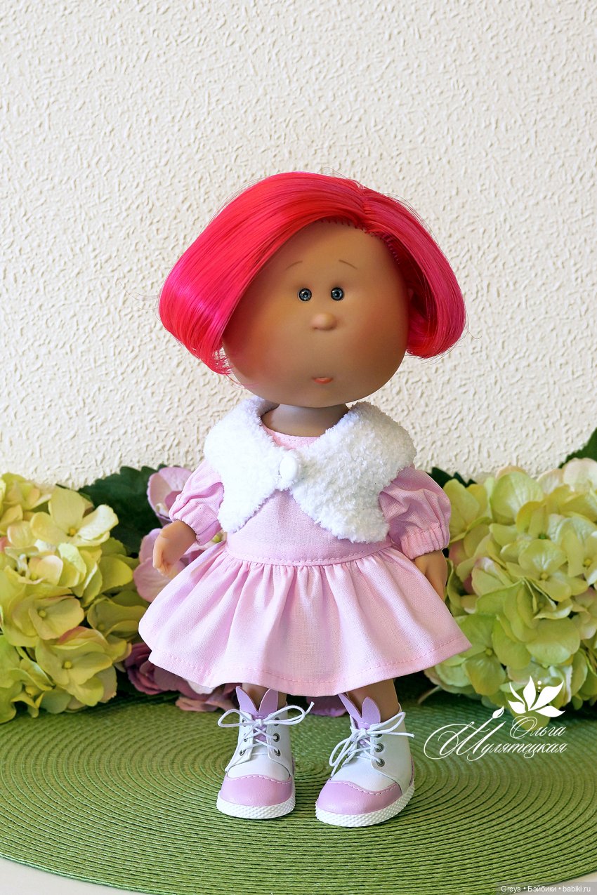 Радуга для булочки — Куклы Nines d'Onil (Нинес): Миа (Mia)