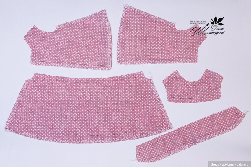 Летнее платье для Мии - выкройка и МК (фото 5)
