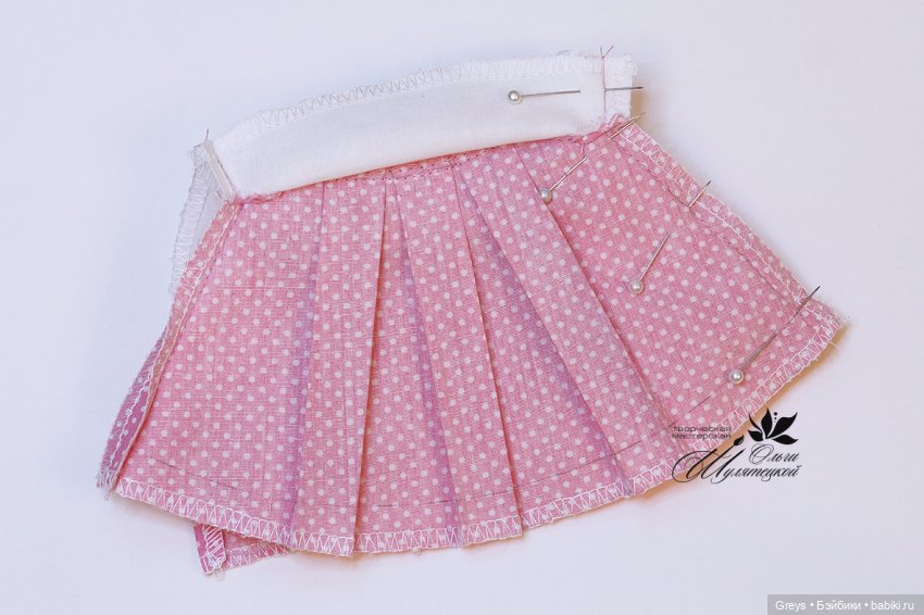 Летнее платье для Мии - выкройка и МК