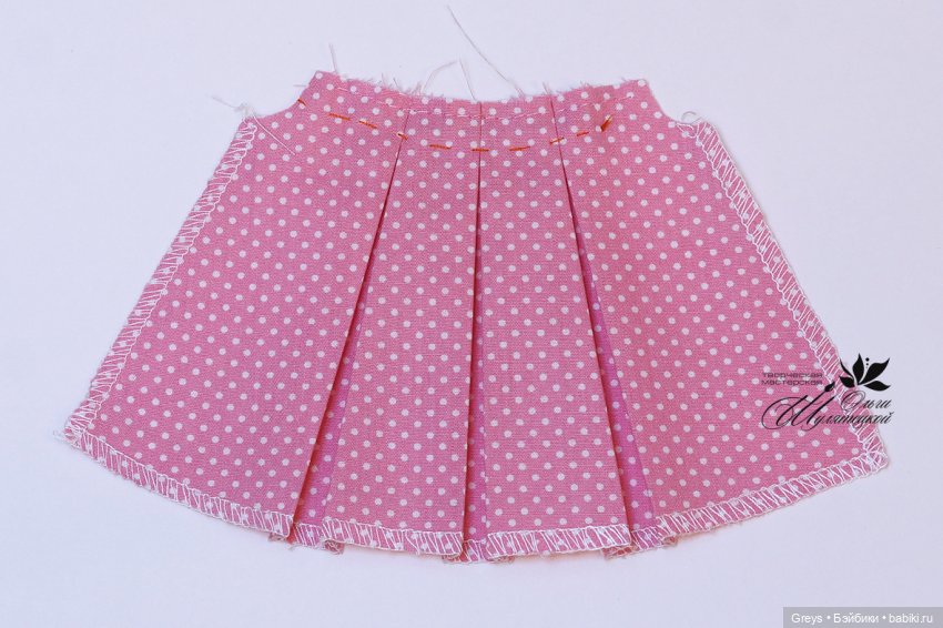 Летнее платье для Мии - выкройка и МК (фото 9)