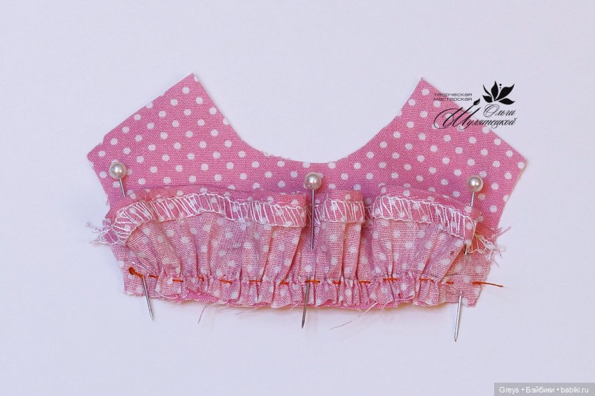 Летнее платье для Мии - выкройка и МК