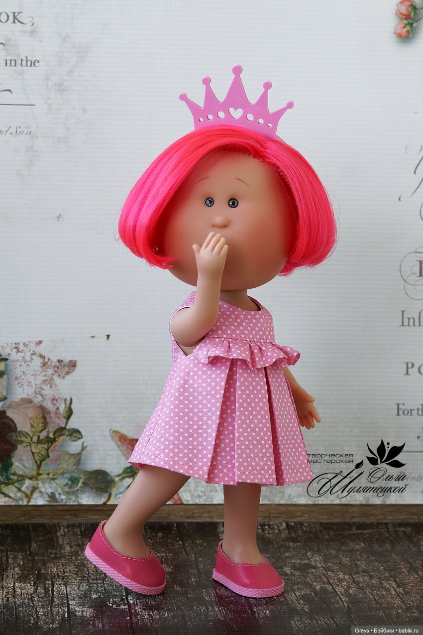 Летнее платье для Мии - выкройка и МК (фото 2)