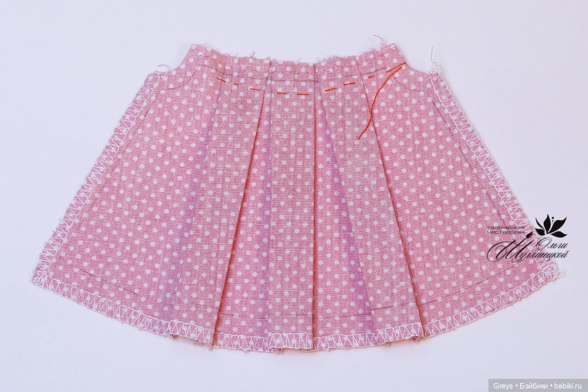 Летнее платье для Мии - выкройка и МК (фото 8)