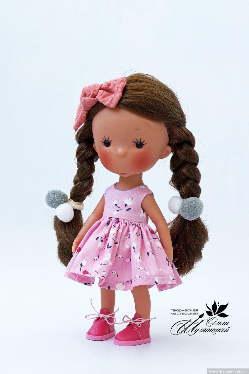 Базовая выкройка платья для Мисс Минис 26 см (фото 2)