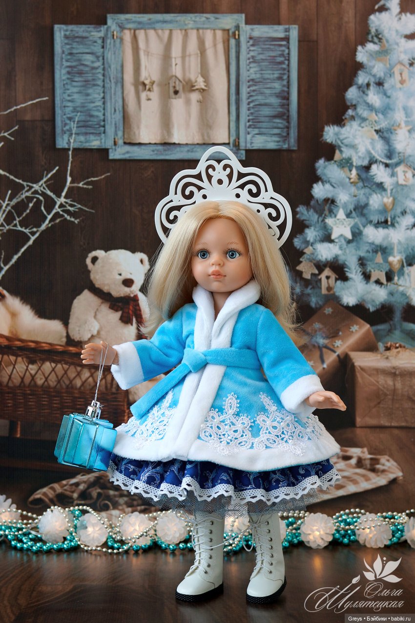 Еще одна Снегурочка — Куклы Paola Reina (Паола Рейна): новинки (фото 3)