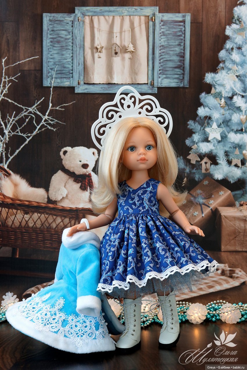 Еще одна Снегурочка — Куклы Paola Reina (Паола Рейна): новинки (фото 5)