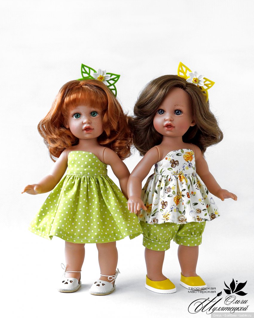 Лето и пимсики — Куклы Marina & Pau (Марина Пау): испанские пупсы и малыши