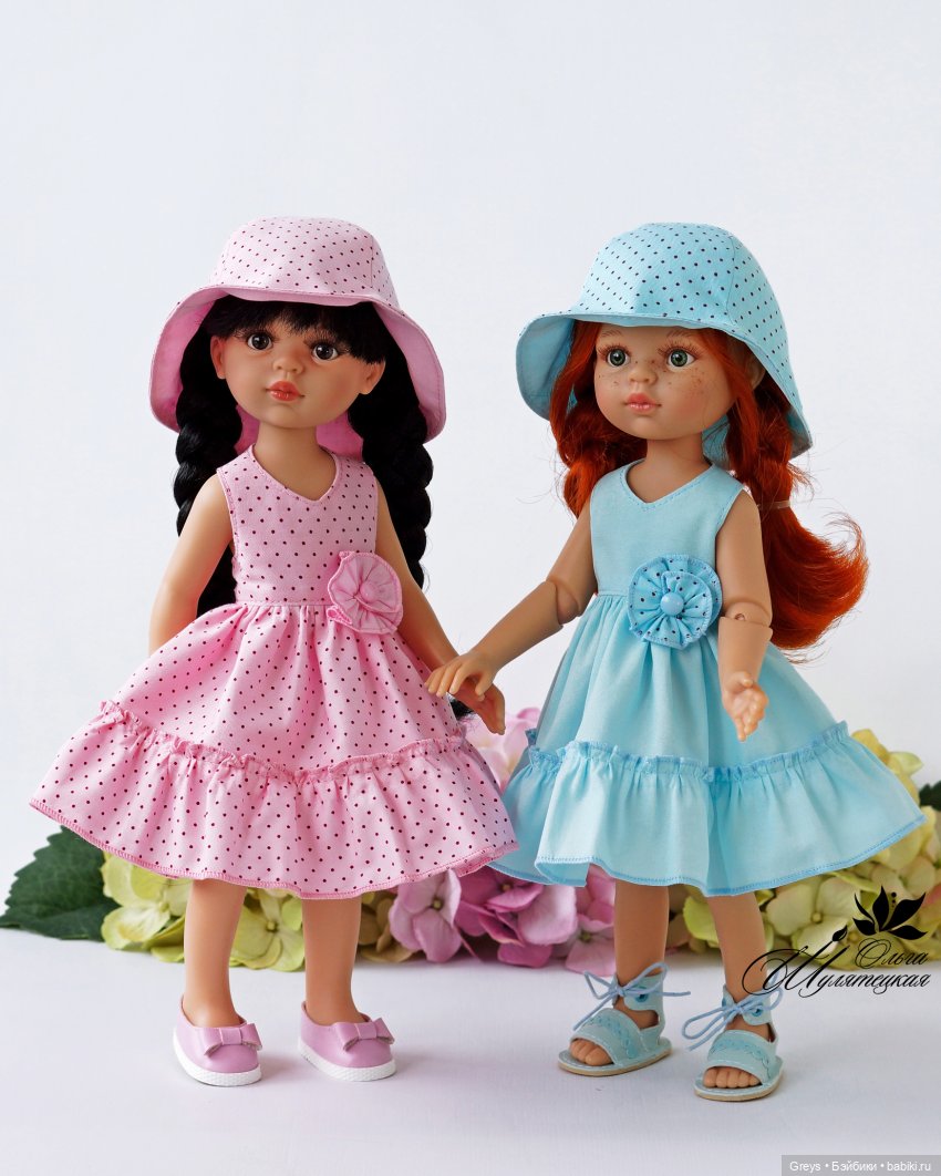Сарафанчики для подружек — Куклы Paola Reina (Паола Рейна): новинки (фото 8)