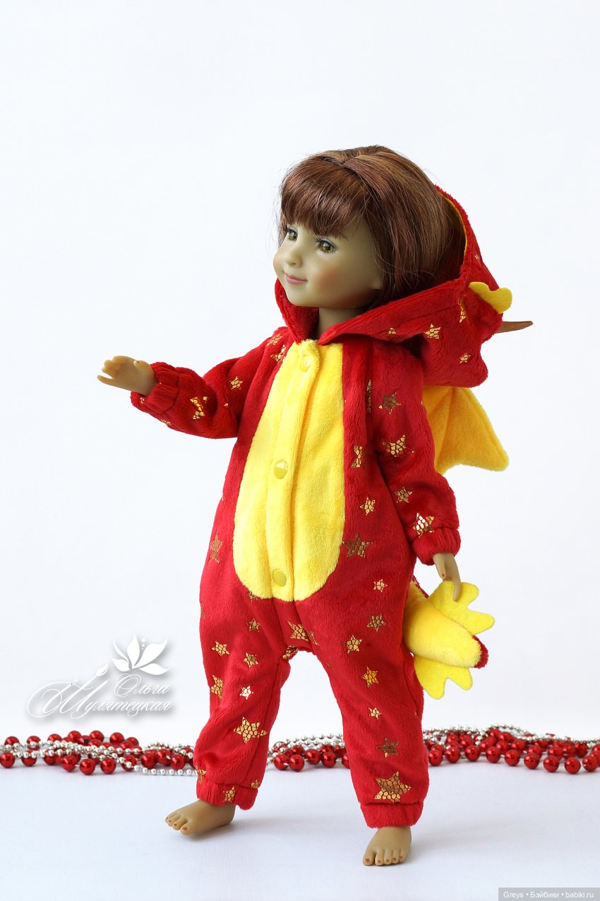 Новогодние дракончики | Бэйбики Новогодние дракончики — Одежда и обувь для кукол своими руками: фото (фото 6)