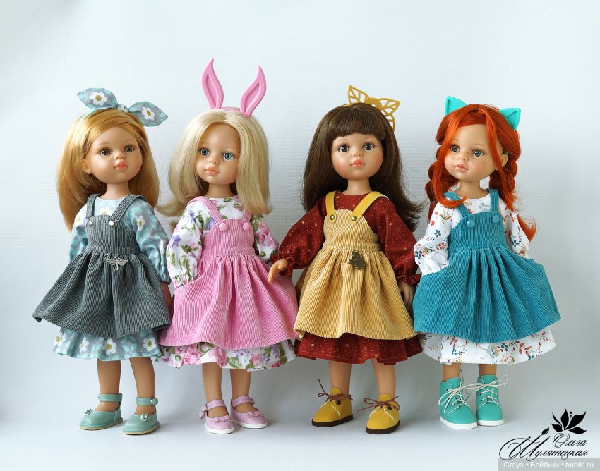 Вельветовый шик — Куклы Paola Reina (Паола Рейна): новинки