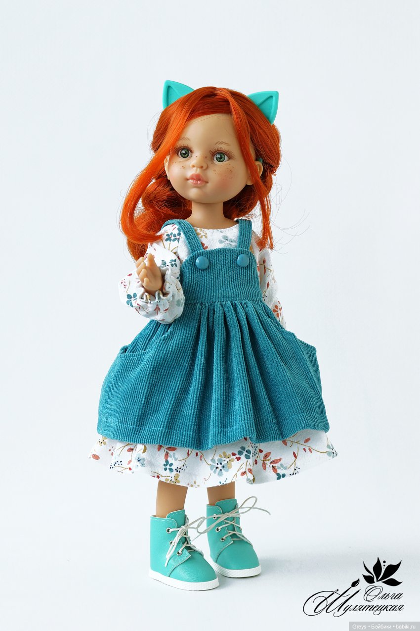 Вельветовый шик — Куклы Paola Reina (Паола Рейна): новинки (фото 5)