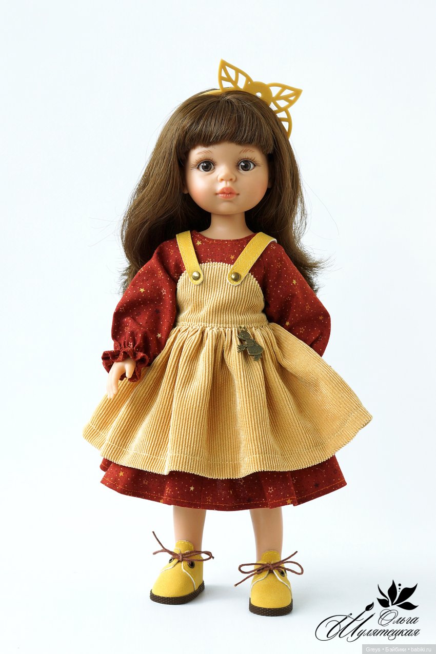 Вельветовый шик — Куклы Paola Reina (Паола Рейна): новинки (фото 4)