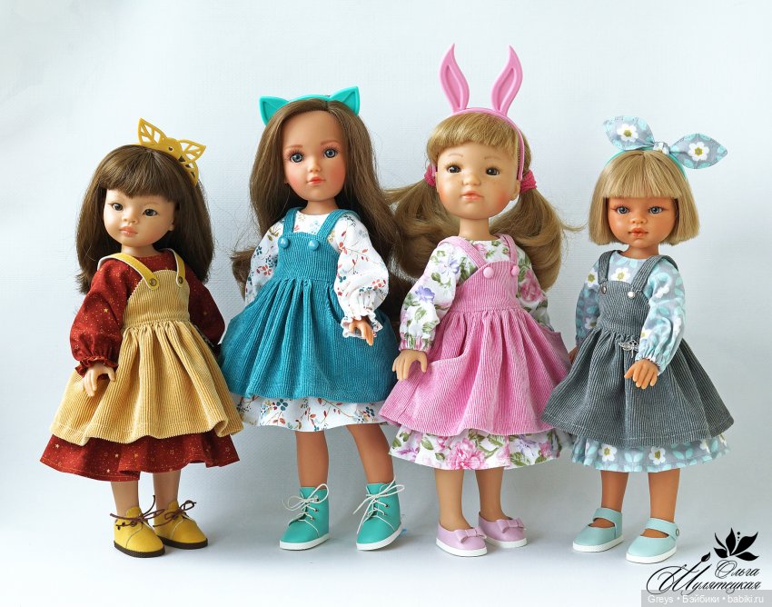 Вельветовый шик — Куклы Paola Reina (Паола Рейна): новинки (фото 6)