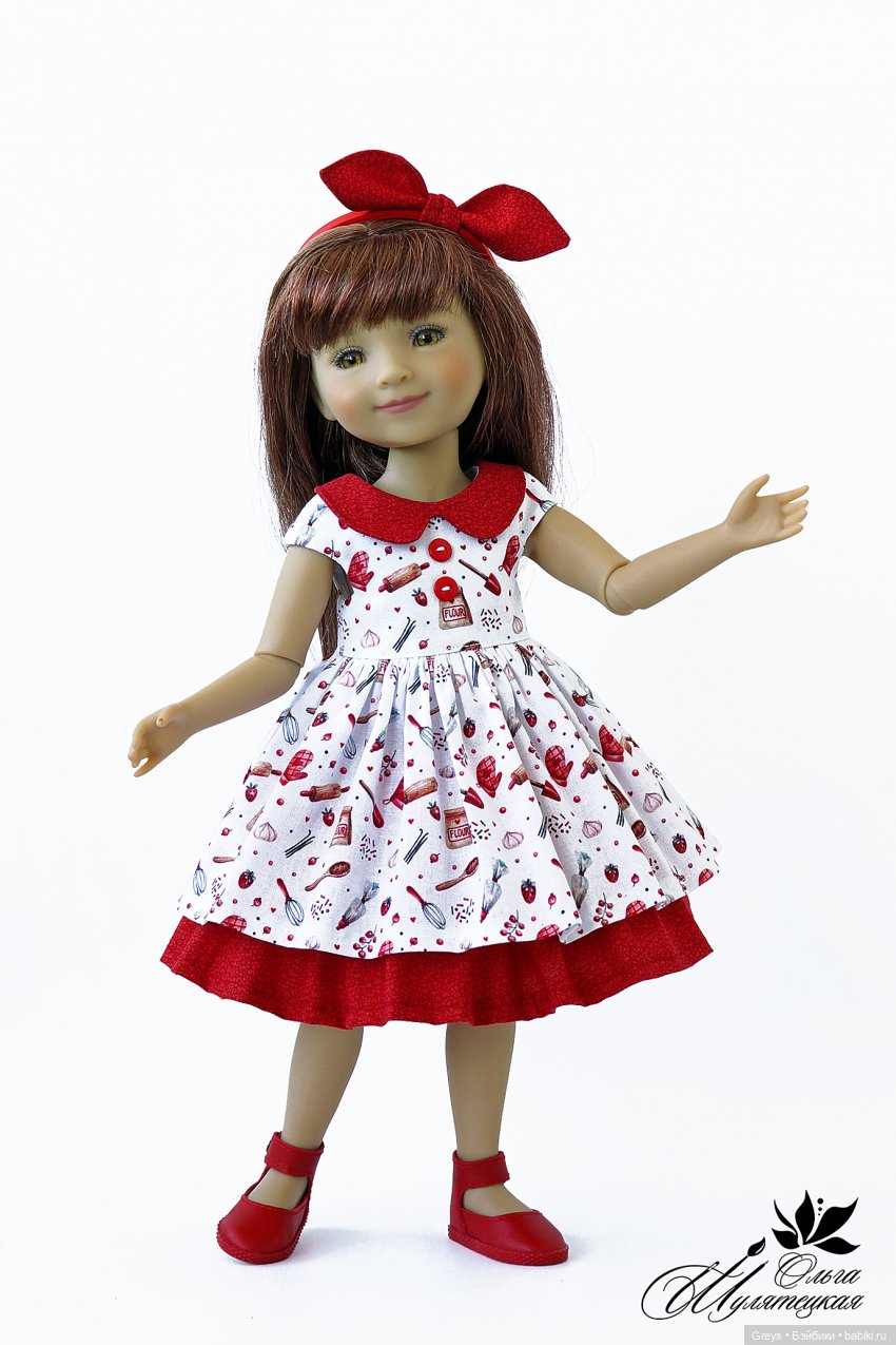 Такие вкусные компаньоны — Одежда и обувь для кукол своими руками: фото (фото 6)