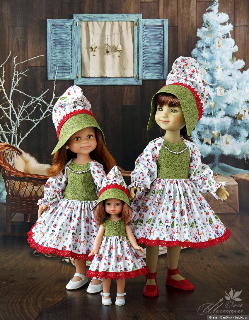 Маленькие гномочки в ожидании праздника