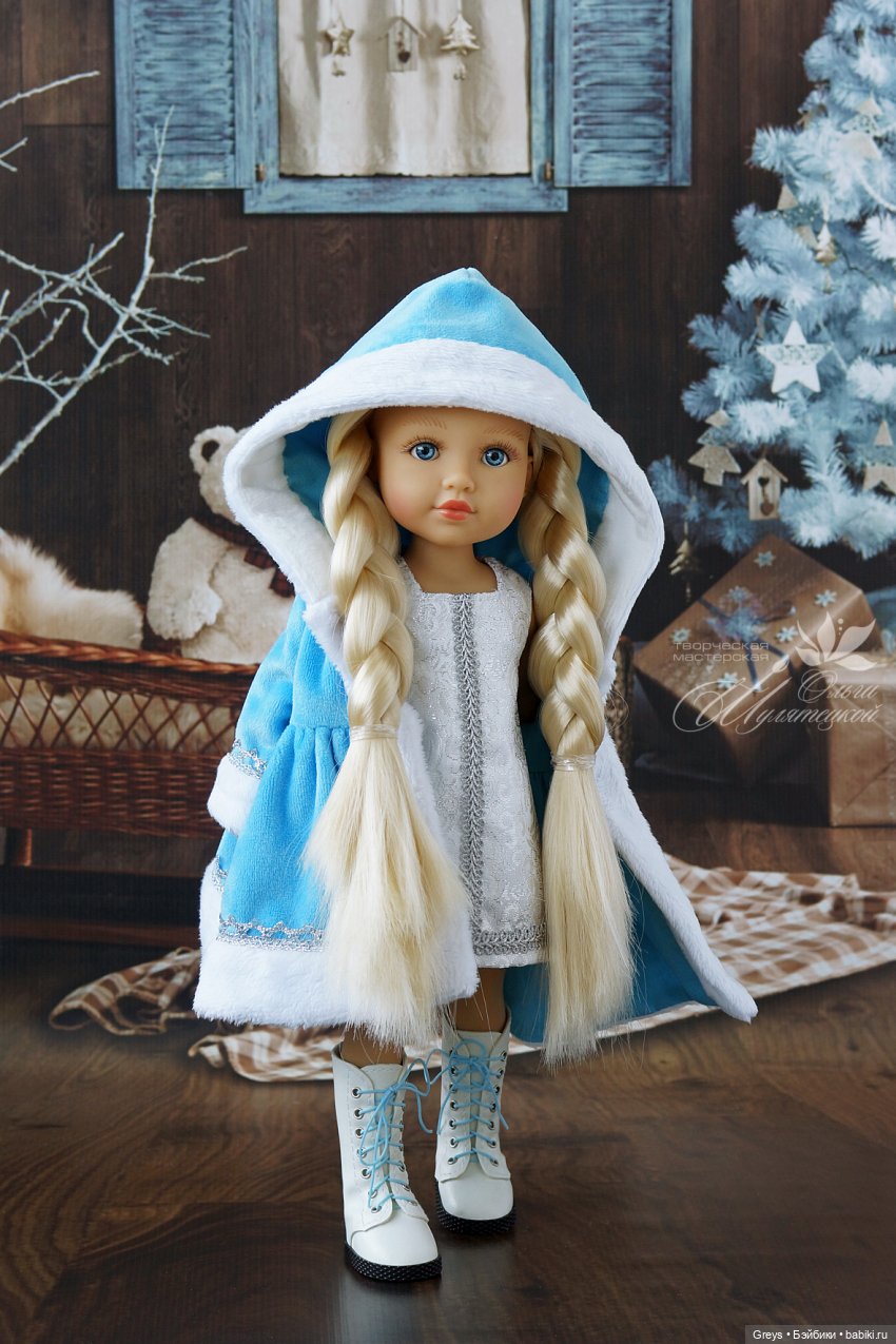 Снегурочка Каталина | Бэйбики Снегурочка Каталина — Испанские куклы (разное): Vestida de Azul (фото 4)