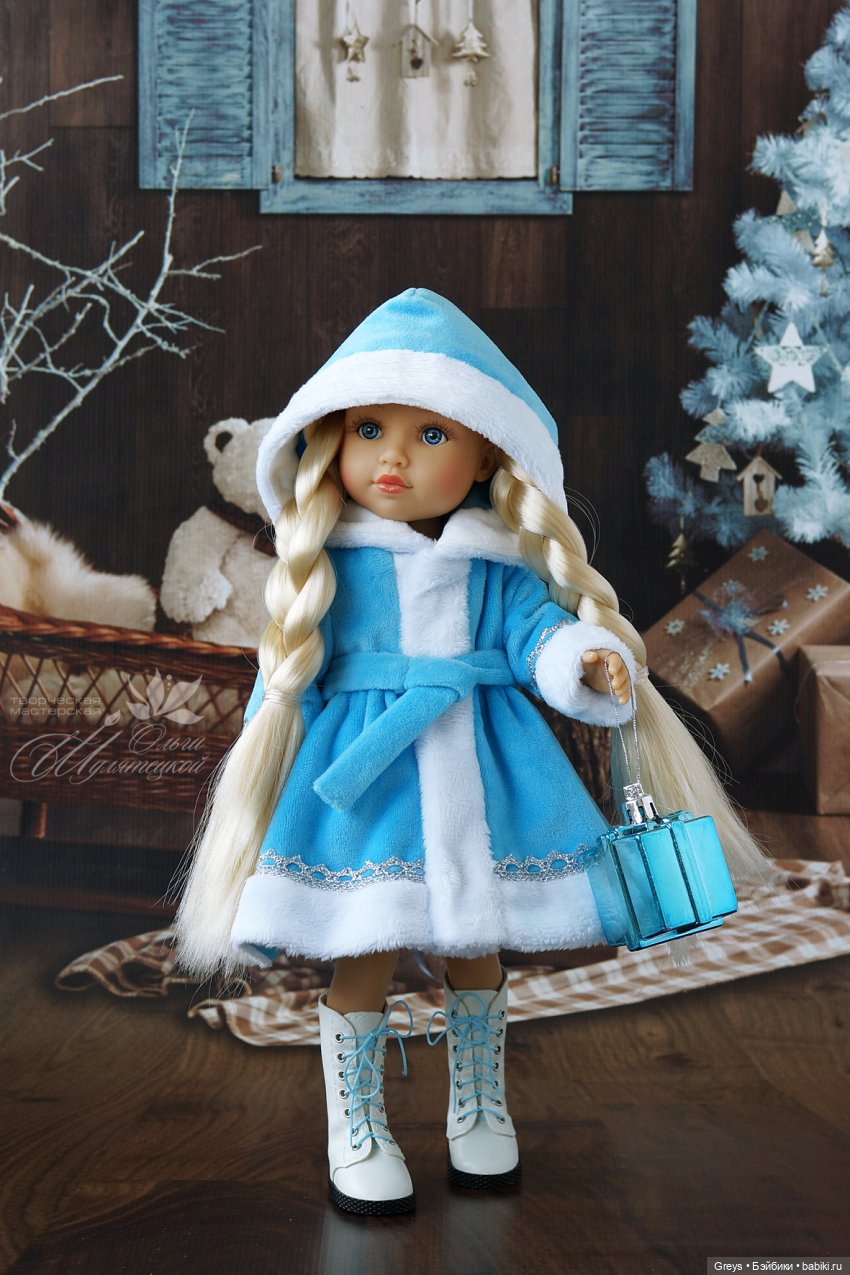 Снегурочка Каталина | Бэйбики Снегурочка Каталина — Испанские куклы (разное): Vestida de Azul (фото 2)