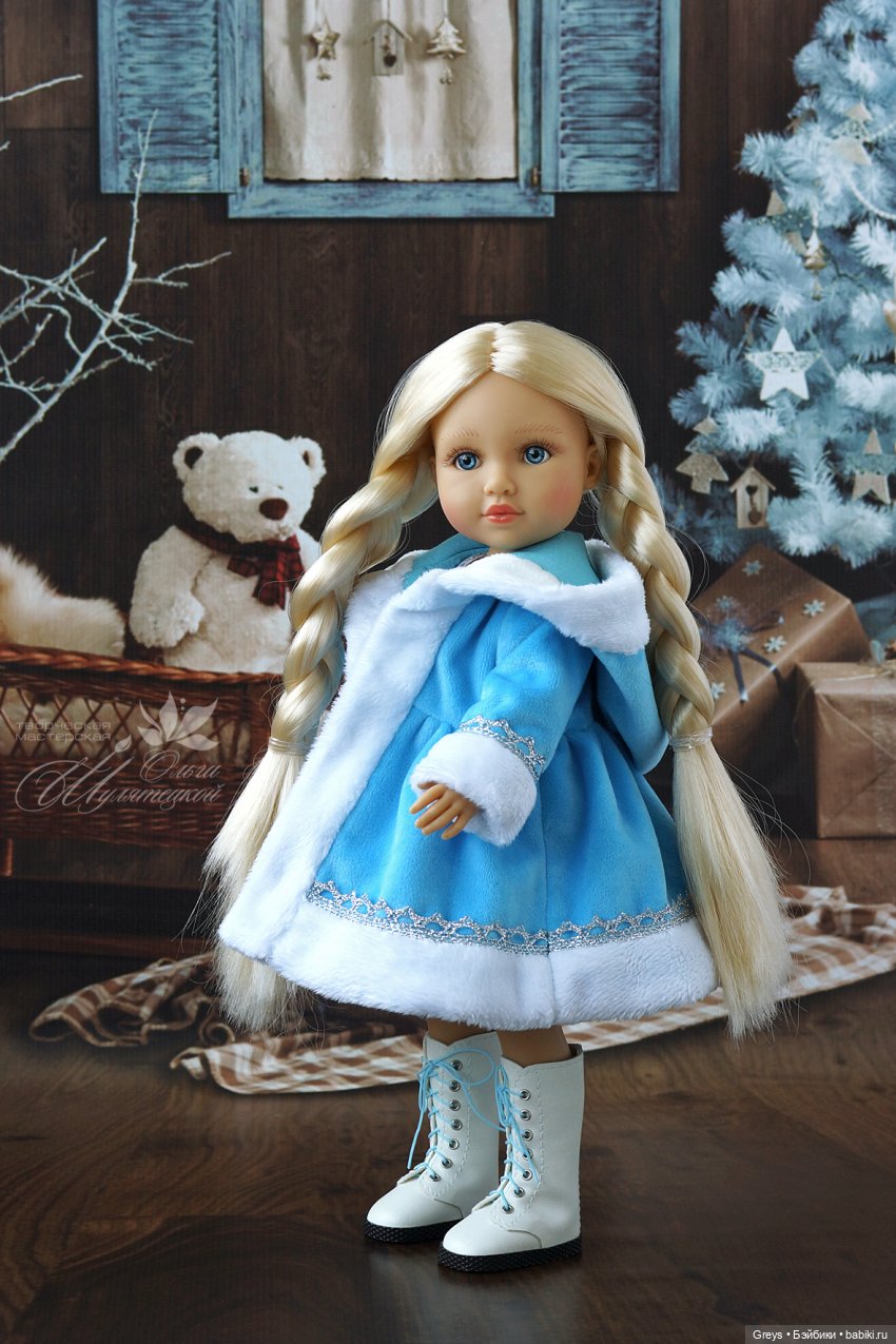 Снегурочка Каталина | Бэйбики Снегурочка Каталина — Испанские куклы (разное): Vestida de Azul (фото 3)