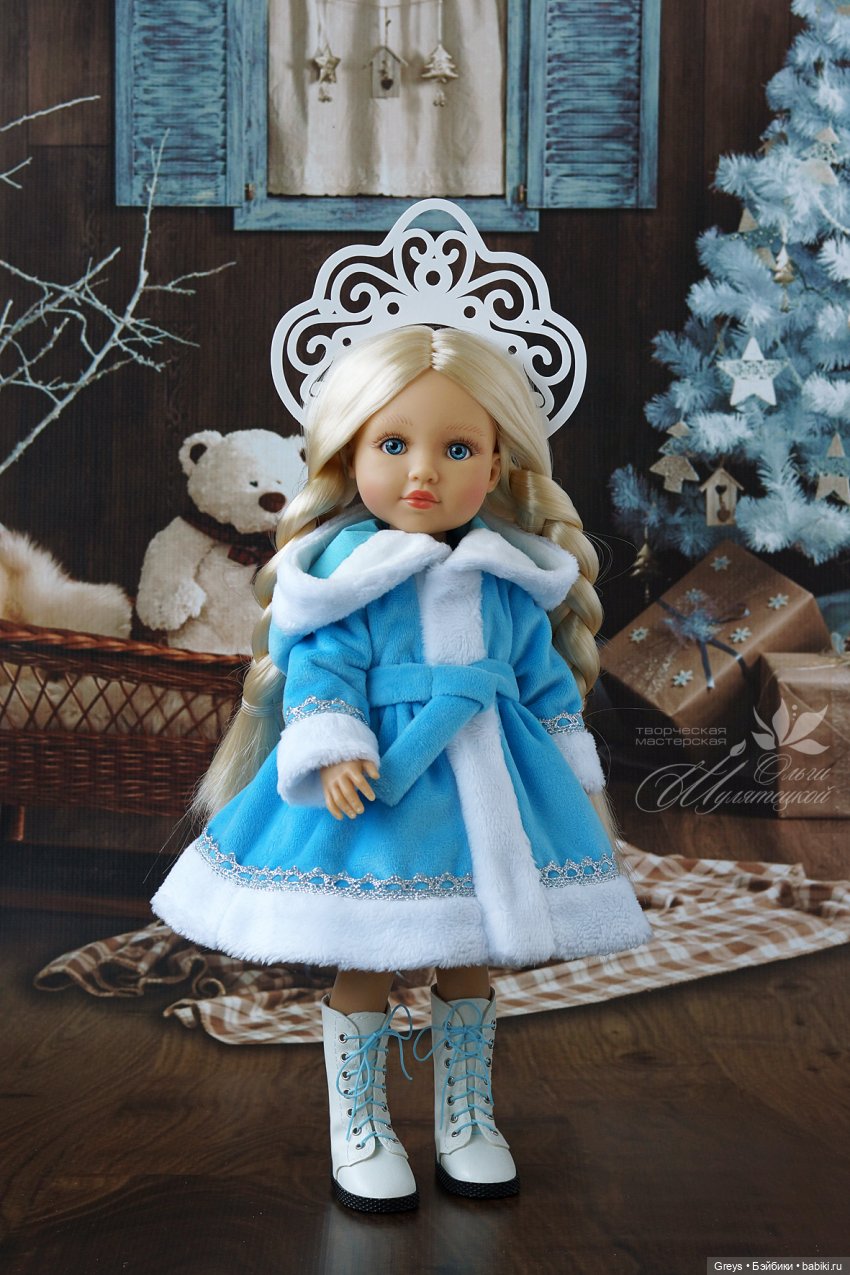 Снегурочка Каталина | Бэйбики Снегурочка Каталина — Испанские куклы (разное): Vestida de Azul