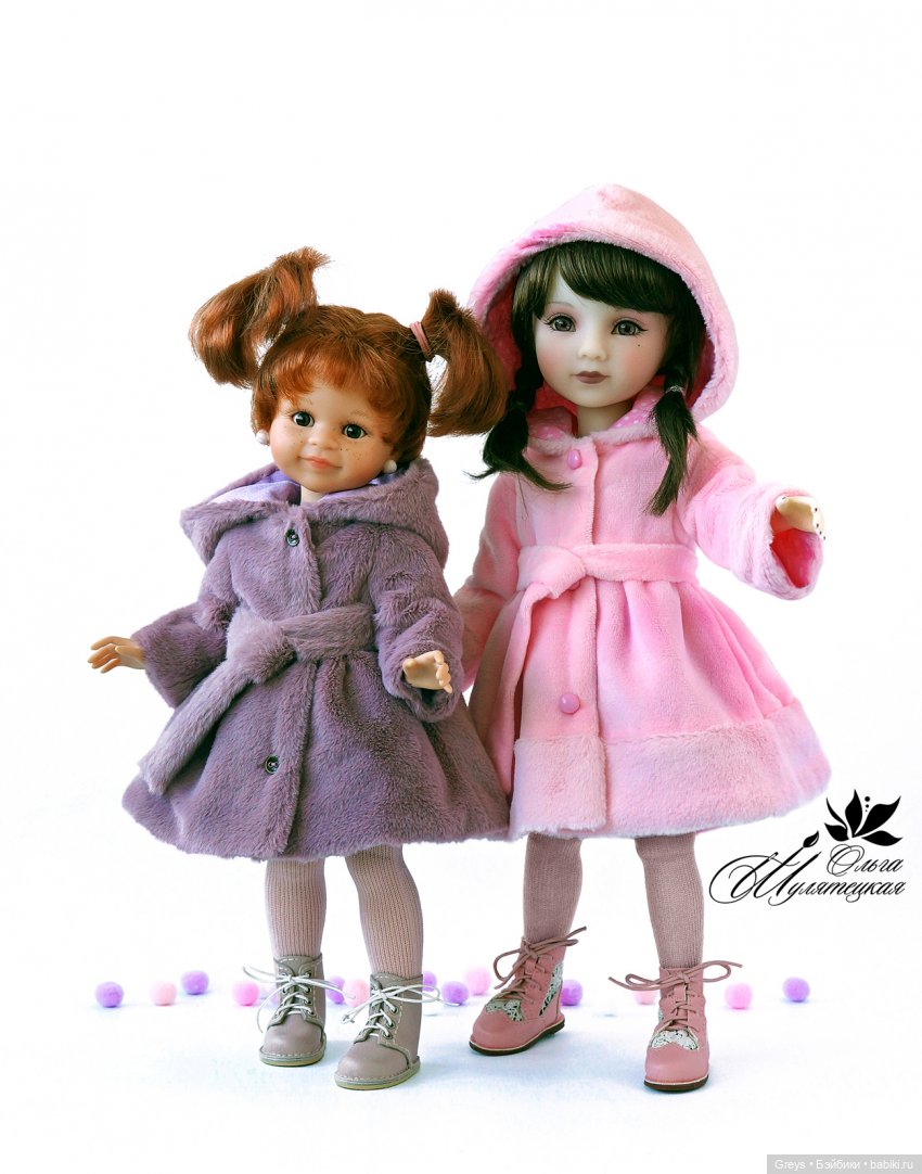 Ах, эти шубки — Одежда и обувь для кукол своими руками: фото (фото 3)