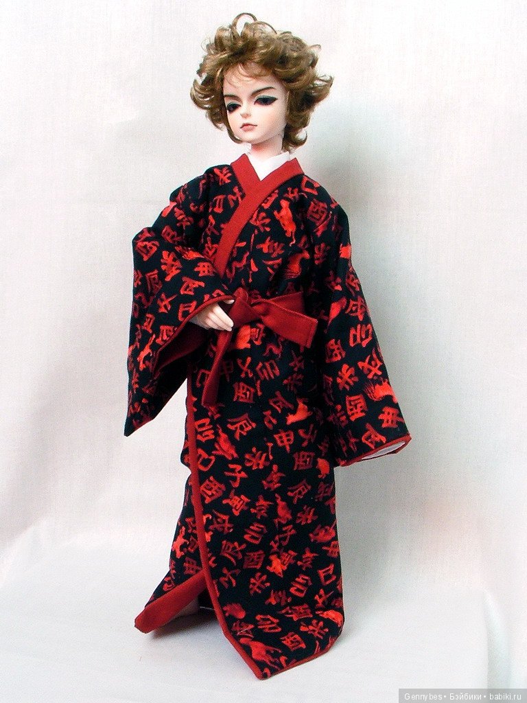 Кимоно и куклы. Куклы и кимоно. Часть 2 - Мальчики (фото 7)