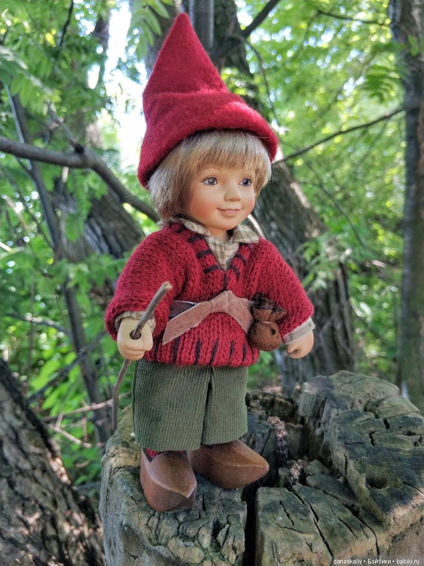 Маленькая гномочка, Юлиус. Птеродактиль и яйцо дракона. Гномы из Дании в нашей деревне