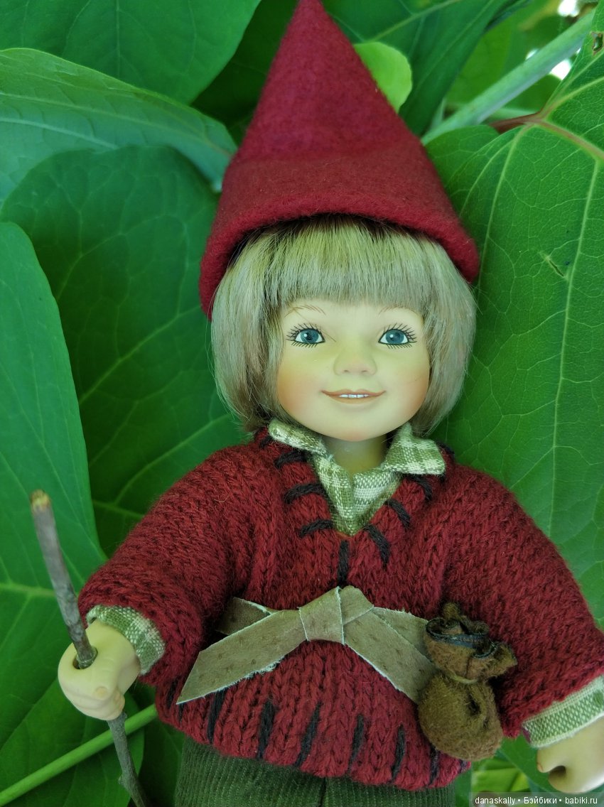 Маленькая гномочка, Юлиус. Птеродактиль и яйцо дракона. Гномы из Дании в нашей деревне