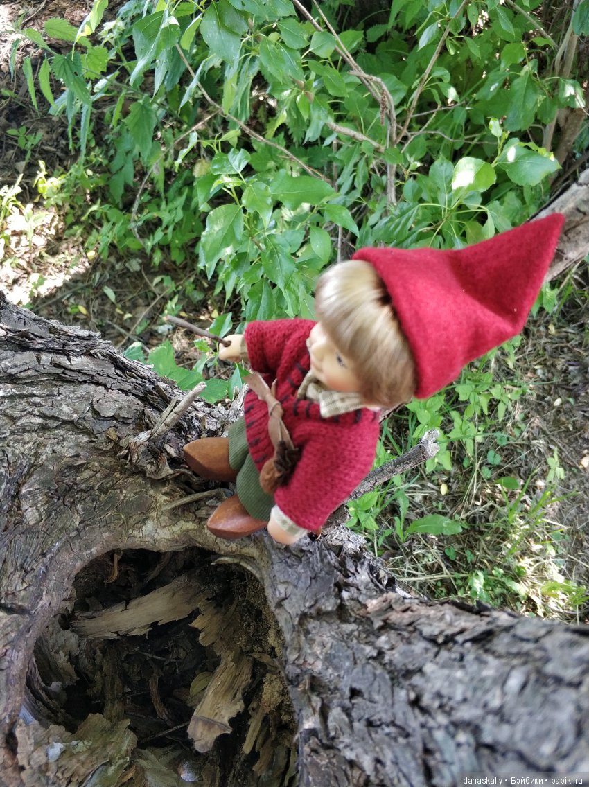 Маленькая гномочка, Юлиус. Птеродактиль и яйцо дракона. Гномы из Дании в нашей деревне