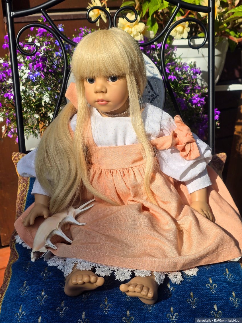 Утро Лары Я слышу море — Куклы Elisabeth Lindner (Элизабет Линднер): Gotz (фото 8)