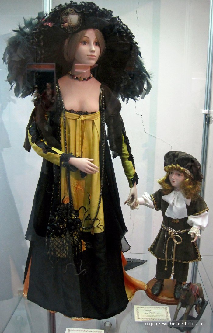 "Всемирная история в куклах". Выставка костюмированной фарфоровой скульптуры, Дмитров 2015. Фоторепортаж (фото 8)