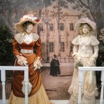 "Всемирная история в куклах". Выставка костюмированной фарфоровой скульптуры, Дмитров 2015. Фоторепортаж