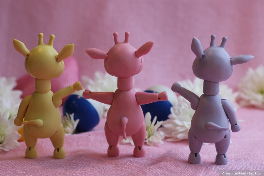 Жирафик - антистресс — Лепка авторских игрушек и папье (фото 8)