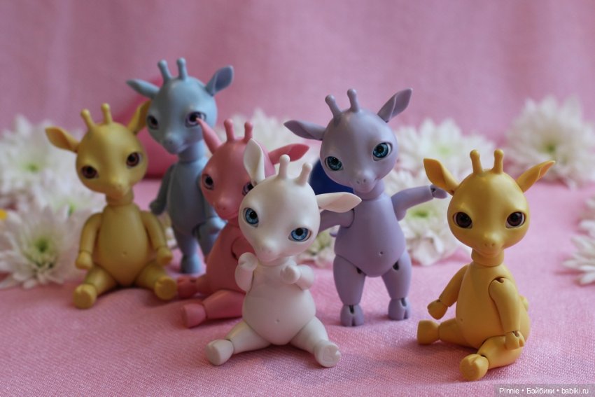 Жирафик - антистресс — Лепка авторских игрушек и папье (фото 10)