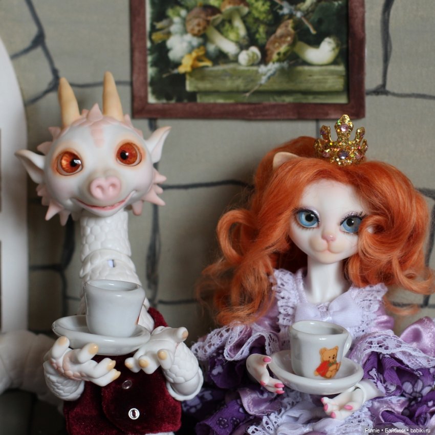 В гостях у сказки — Авторские шарнирные куклы своими руками: лепка (фото 4)