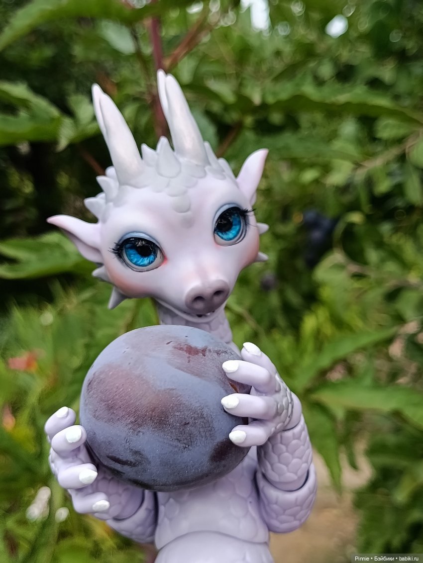 Летние дракошки — Авторские шарнирные куклы своими руками: лепка (фото 3)