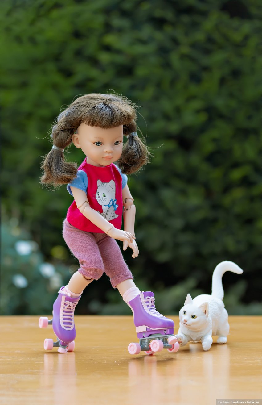 Очень ролики хотела, получила - встать не смела... Но потом взялась за дело, собралась и осмелела (фото 3)