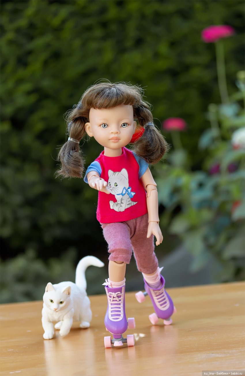 Очень ролики хотела, получила - встать не смела... Но потом взялась за дело, собралась и осмелела (фото 5)