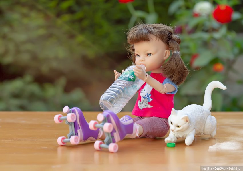 Очень ролики хотела, получила - встать не смела... Но потом взялась за дело, собралась и осмелела (фото 10)