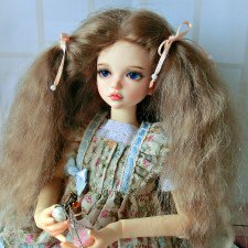 Продам парик для кукол Kaye Wiggs и др. от мастера Cova (объем 20-21 см)