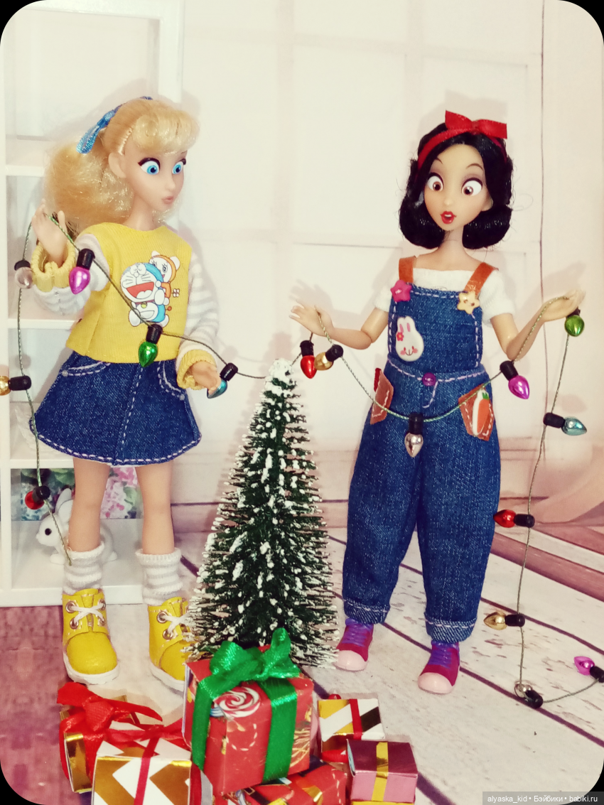 Зима, пока — Куклы Disney Animators и Принцессы Диснея: Disney Store