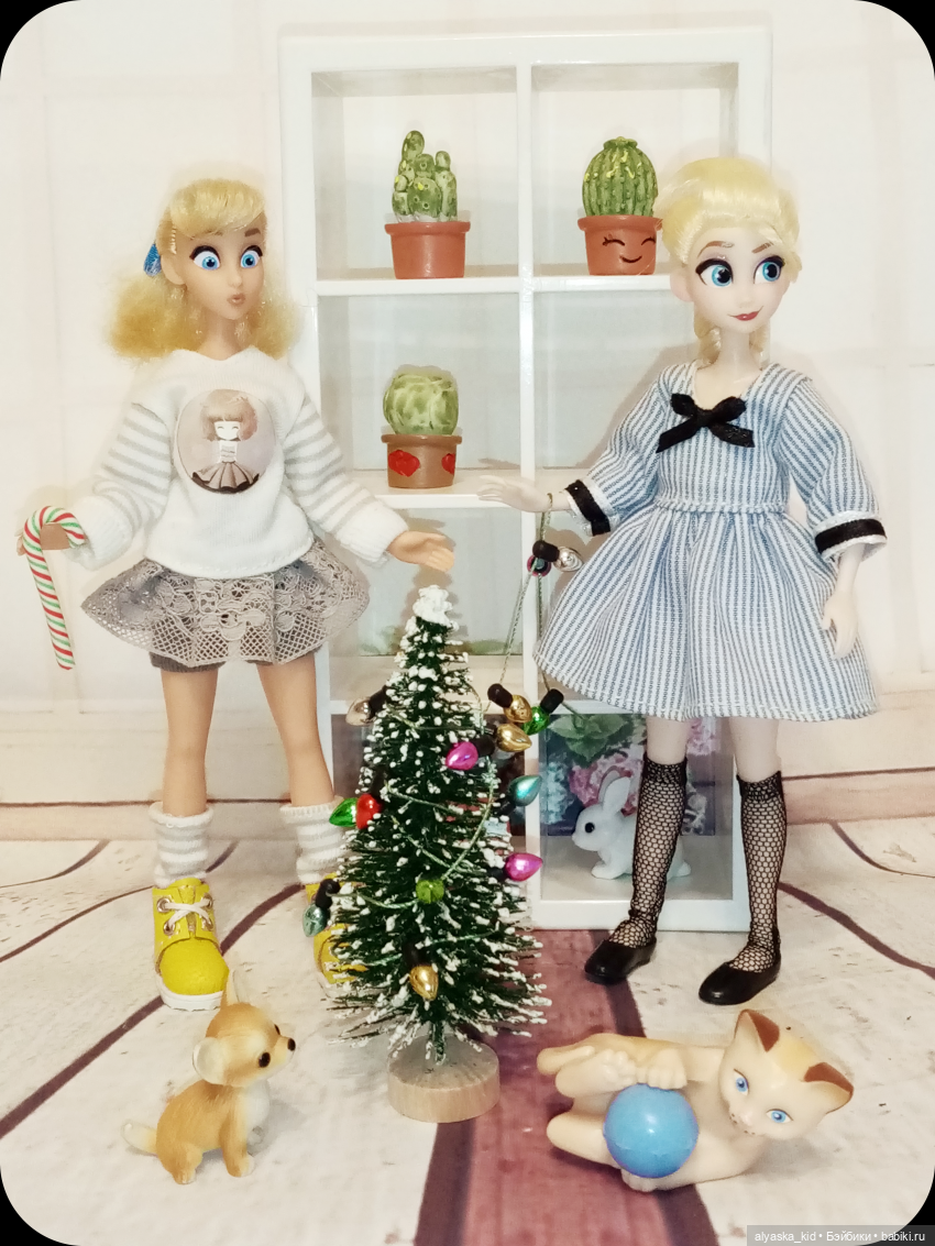 Зима, пока — Куклы Disney Animators и Принцессы Диснея: Disney Store (фото 5)