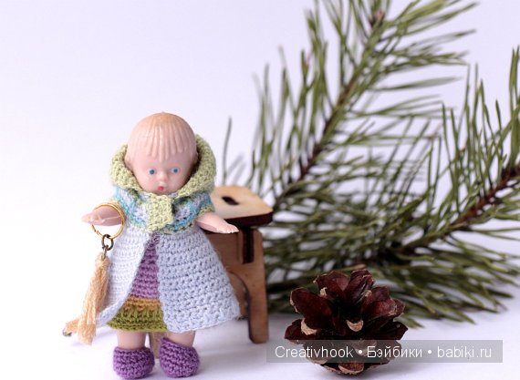 Микроминиатюрное вязание для пупсиков | Бэйбики Микроминиатюрное вязание для пупсиков