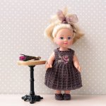 Миниатюрная одежда связанная крючком