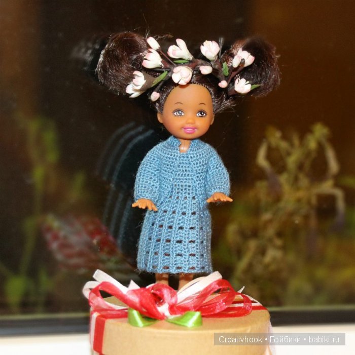 Миниатюрные платьица для Келли куколки 11 см | Бэйбики Миниатюрные платьица для Келли куколки 11 см (фото 4)