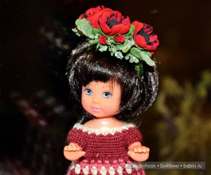 Миниатюрные платьица для Келли куколки 11 см | Бэйбики Миниатюрные платьица для Келли куколки 11 см (фото 6)